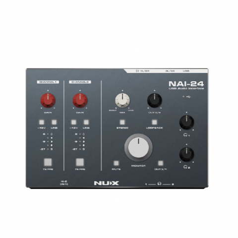 NUX NAI-24 錄音介面 INTERFACE 