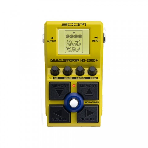  ZOOM MS-200D+ 電吉他 破音 綜合效果器 200個內建破音