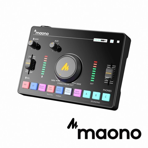 Maono Maonocaster AMC2 NEO 直播音效卡 錄音介面 聲卡
