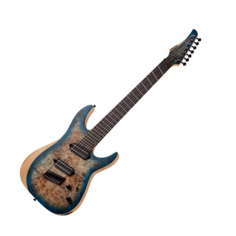 Schecter Reaper-7 Multiscale Satin Charcoal Burst 電吉他 7弦