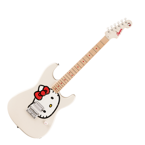Fender Squier Hello Kitty Stratocaster 50週年紀念聯名款電吉他